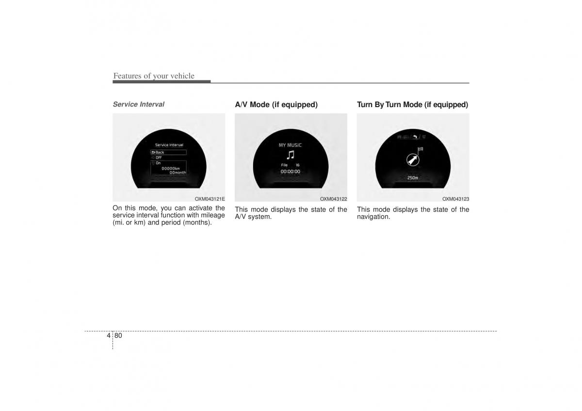 Kia Sorento II 2 owners manual / page 171