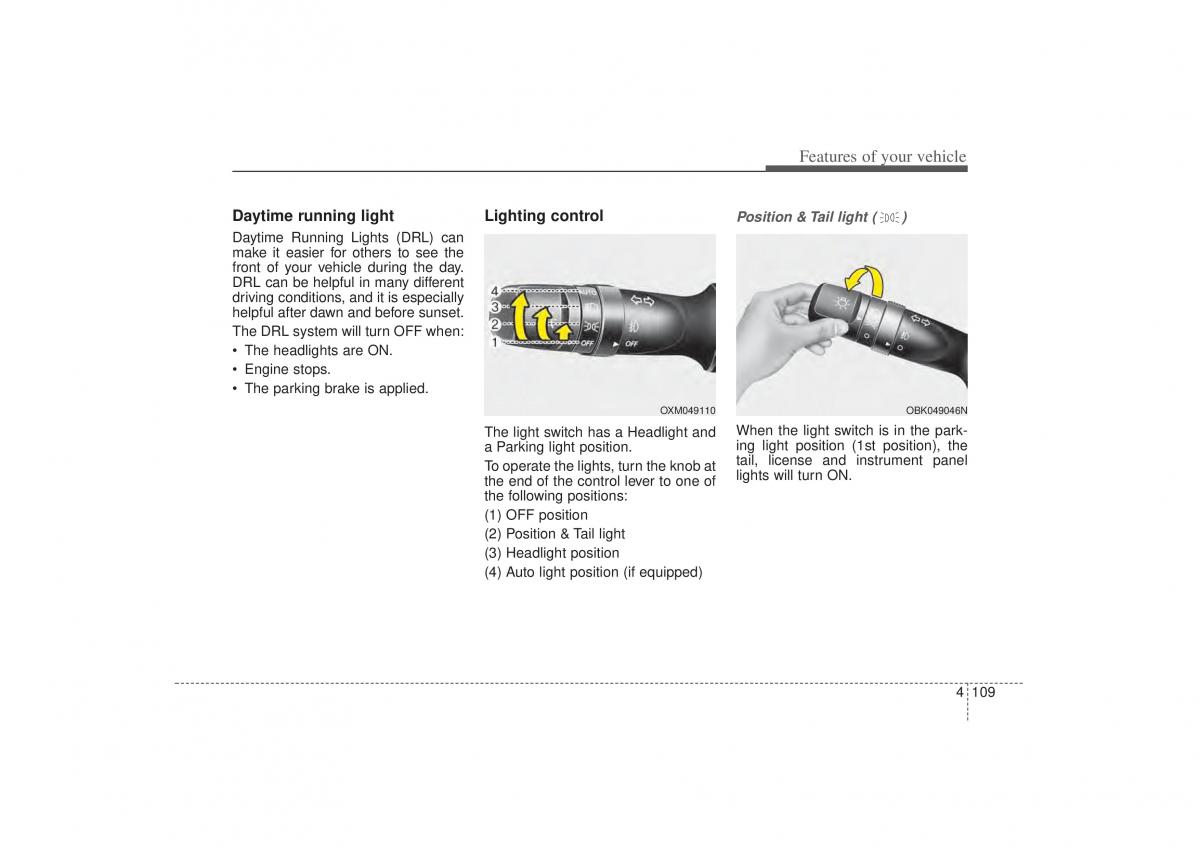 Kia Sorento II 2 owners manual / page 200