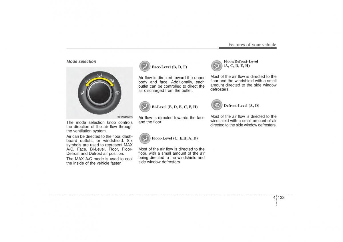 Kia Sorento II 2 owners manual / page 214