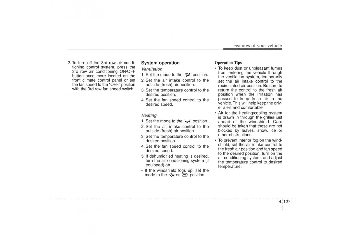 Kia Sorento II 2 owners manual / page 218