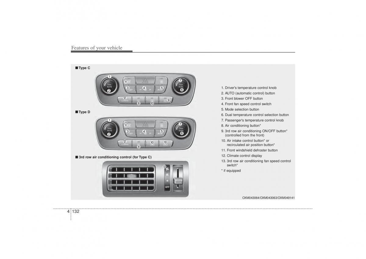 Kia Sorento II 2 owners manual / page 223