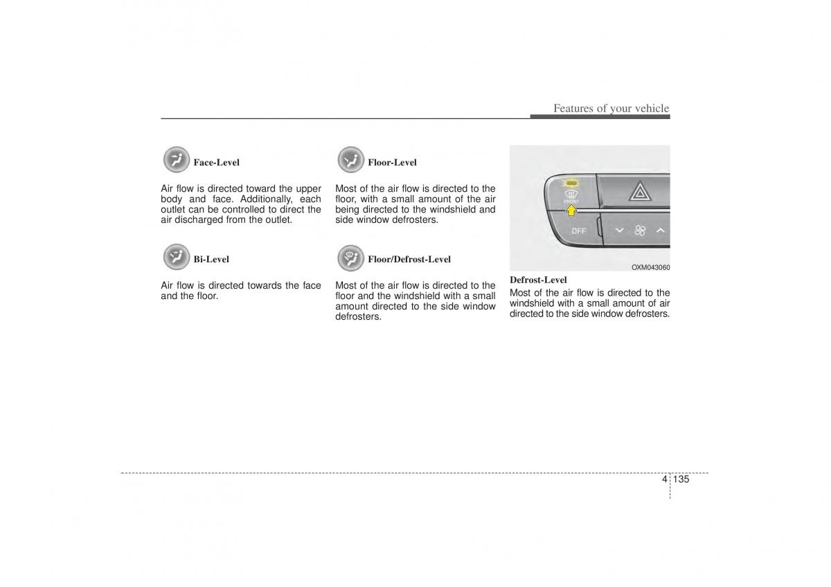 Kia Sorento II 2 owners manual / page 226