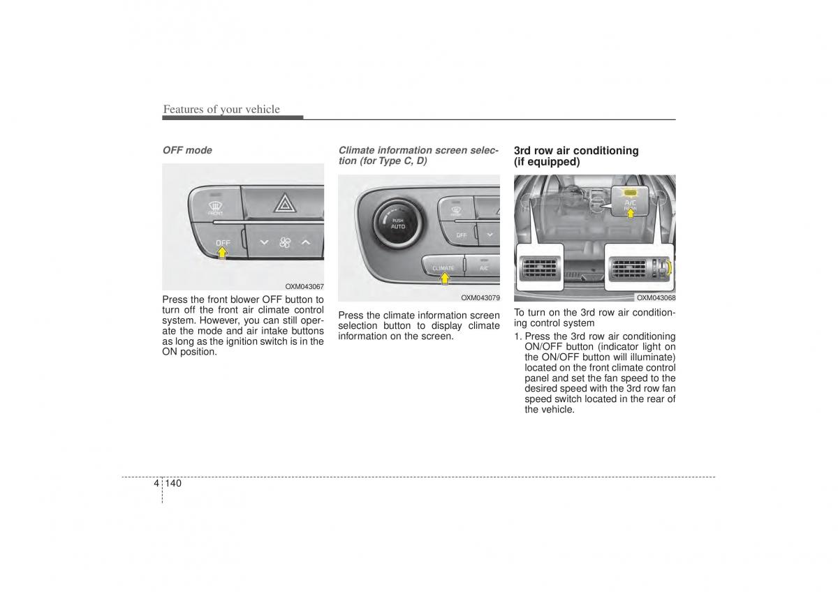 Kia Sorento II 2 owners manual / page 231