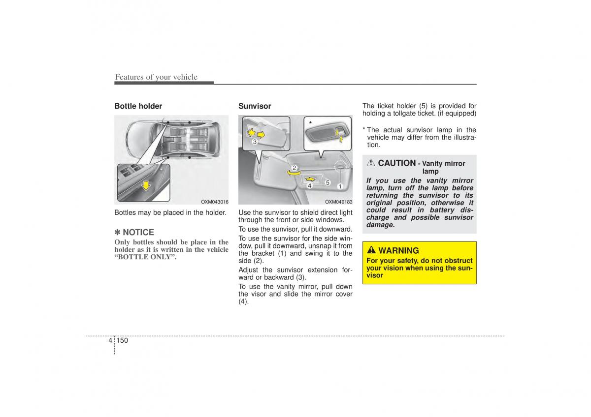 Kia Sorento II 2 owners manual / page 241