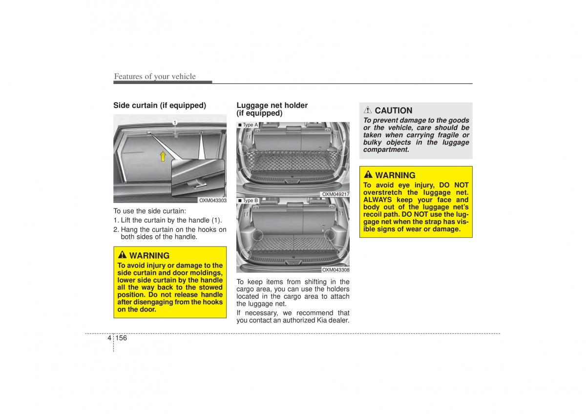 Kia Sorento II 2 owners manual / page 247