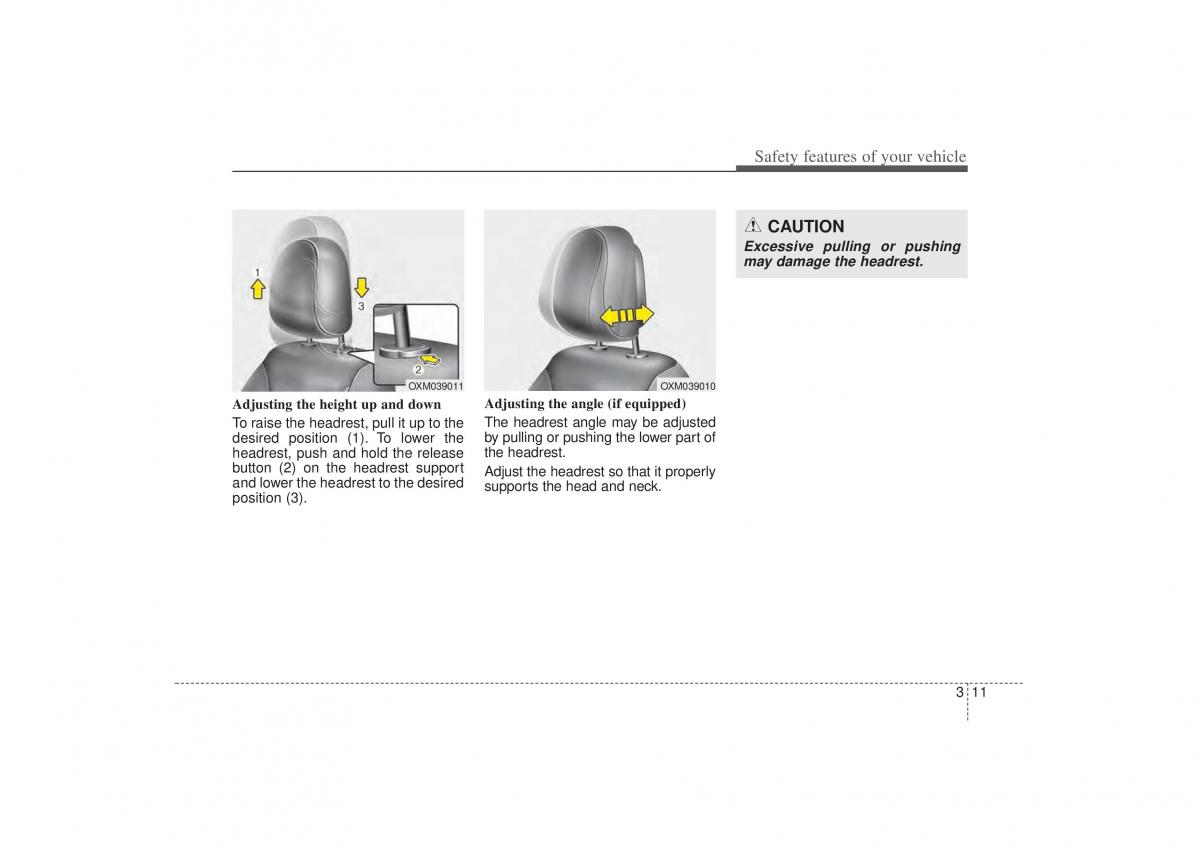 Kia Sorento II 2 owners manual / page 25