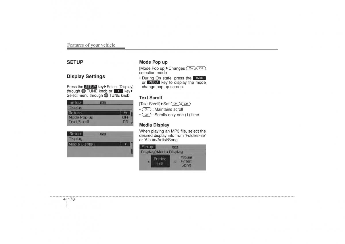 Kia Sorento II 2 owners manual / page 269