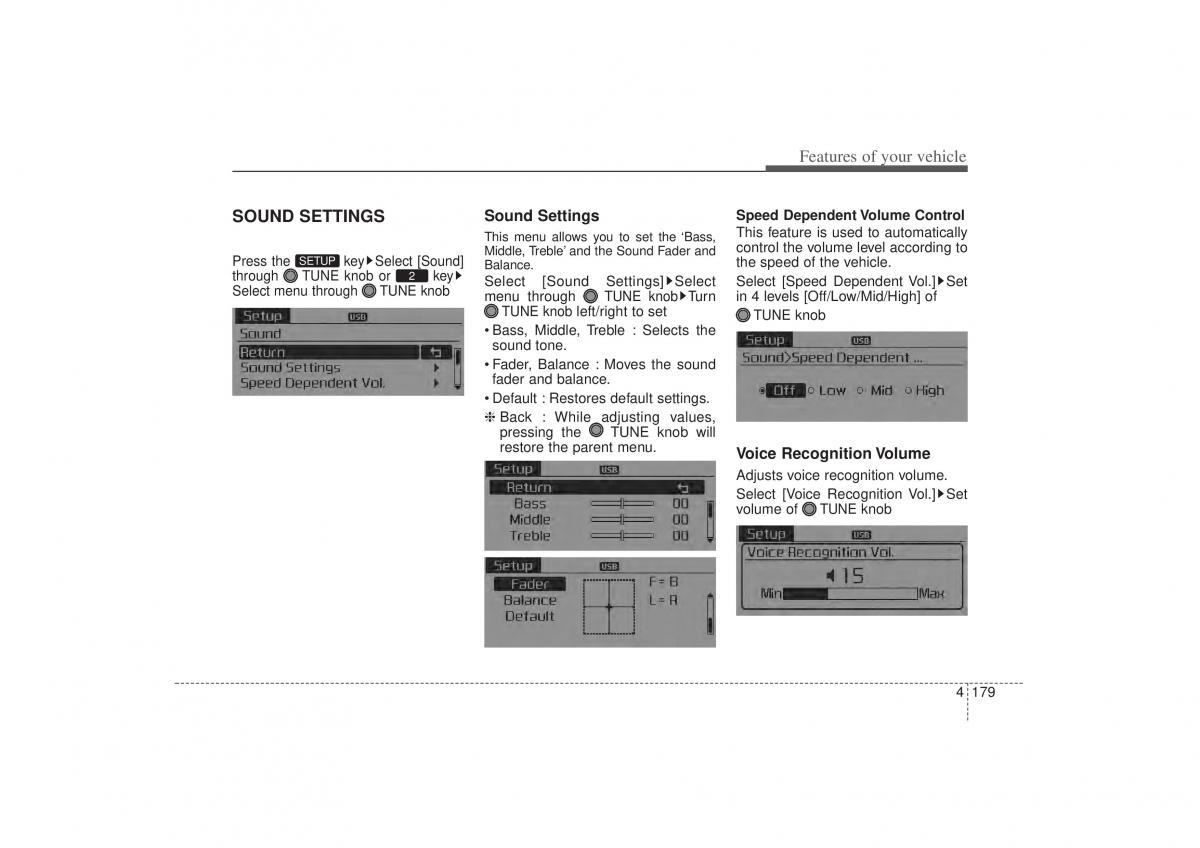 Kia Sorento II 2 owners manual / page 270