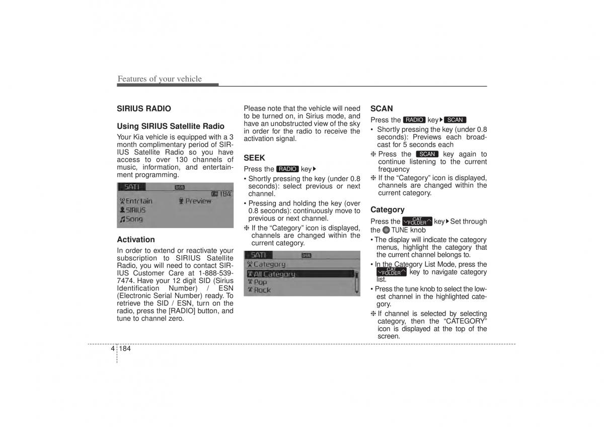 Kia Sorento II 2 owners manual / page 275