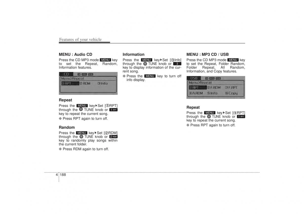 Kia Sorento II 2 owners manual / page 279