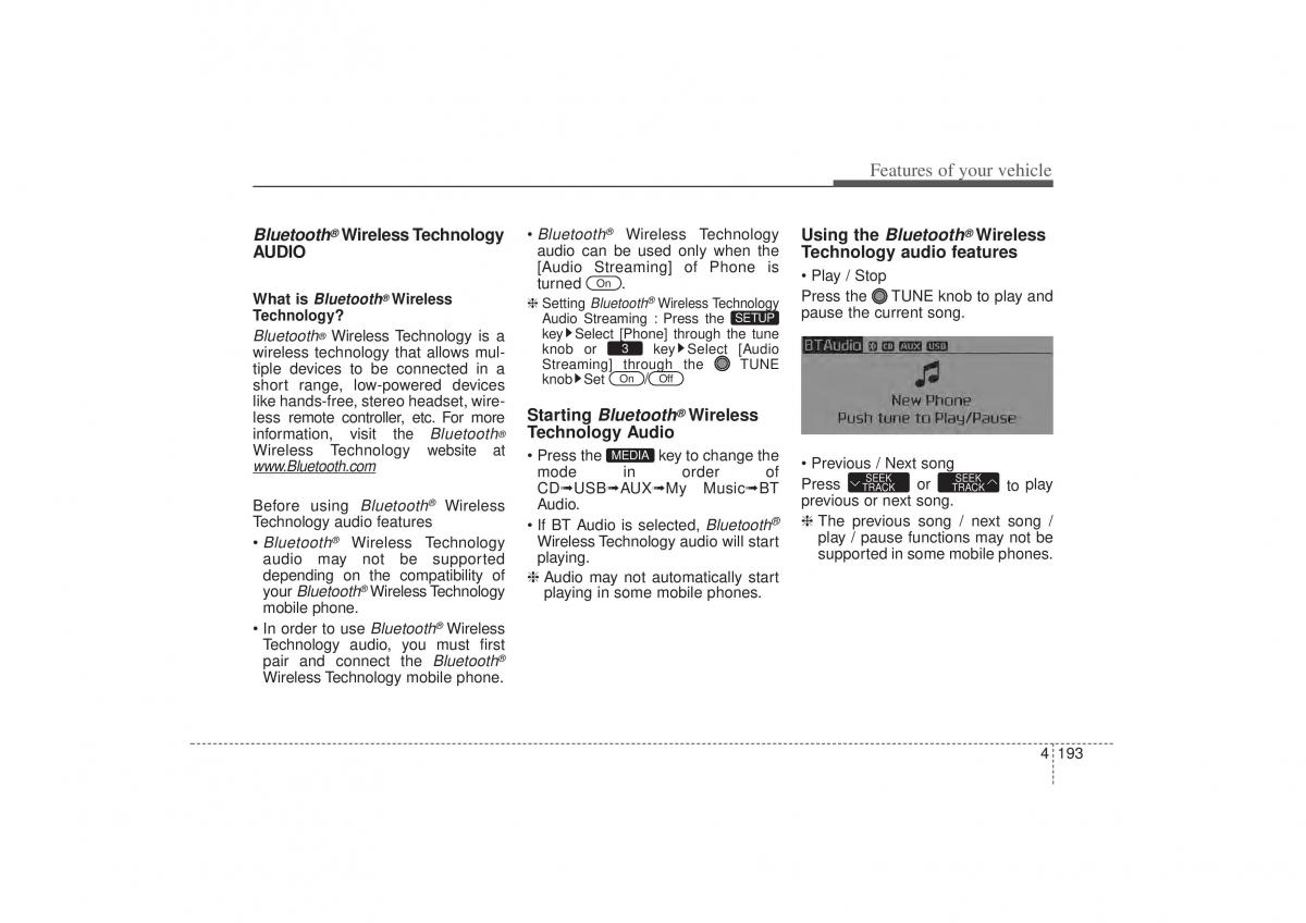 Kia Sorento II 2 owners manual / page 284