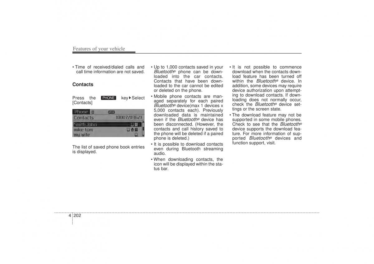 Kia Sorento II 2 owners manual / page 293