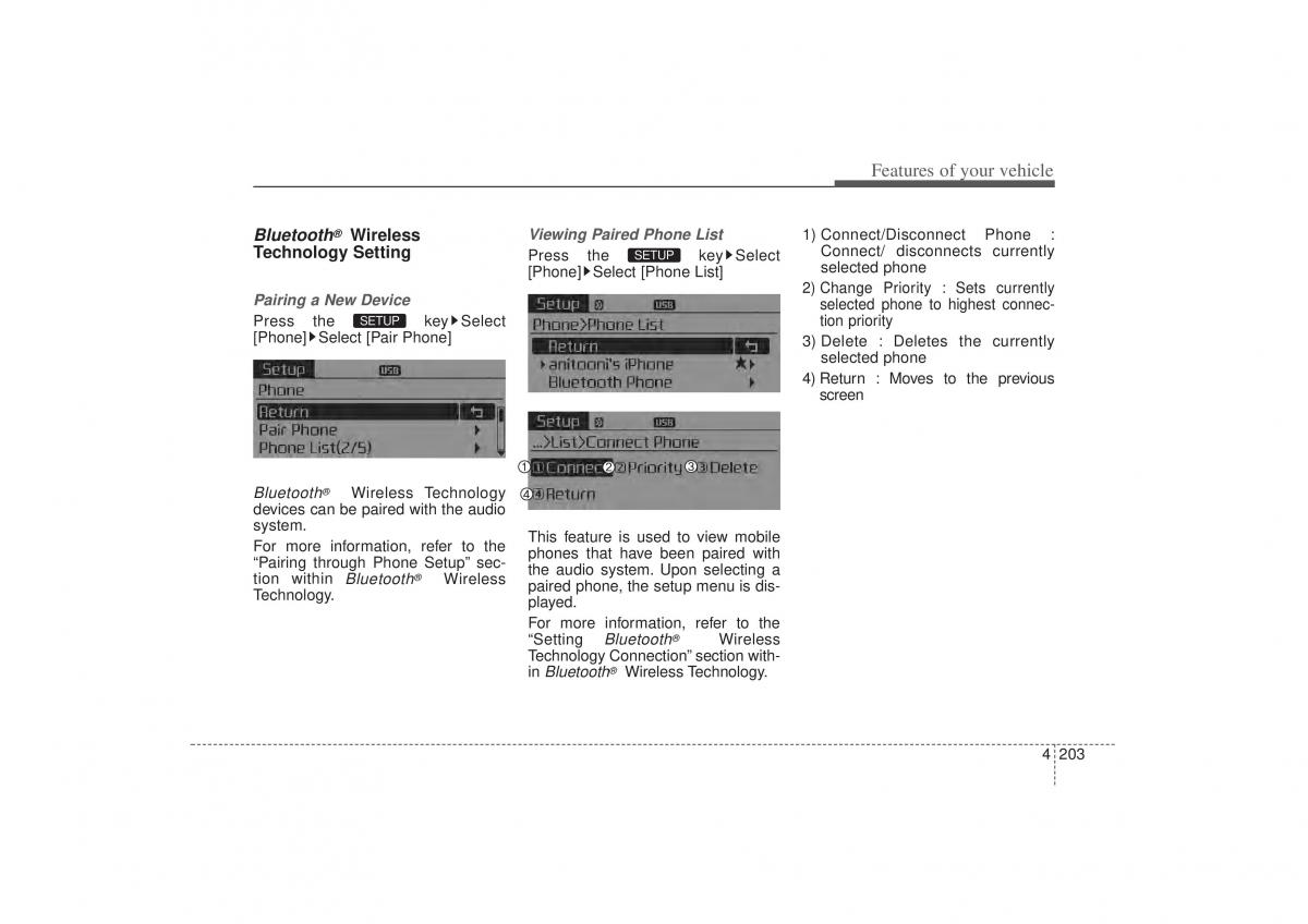 Kia Sorento II 2 owners manual / page 294