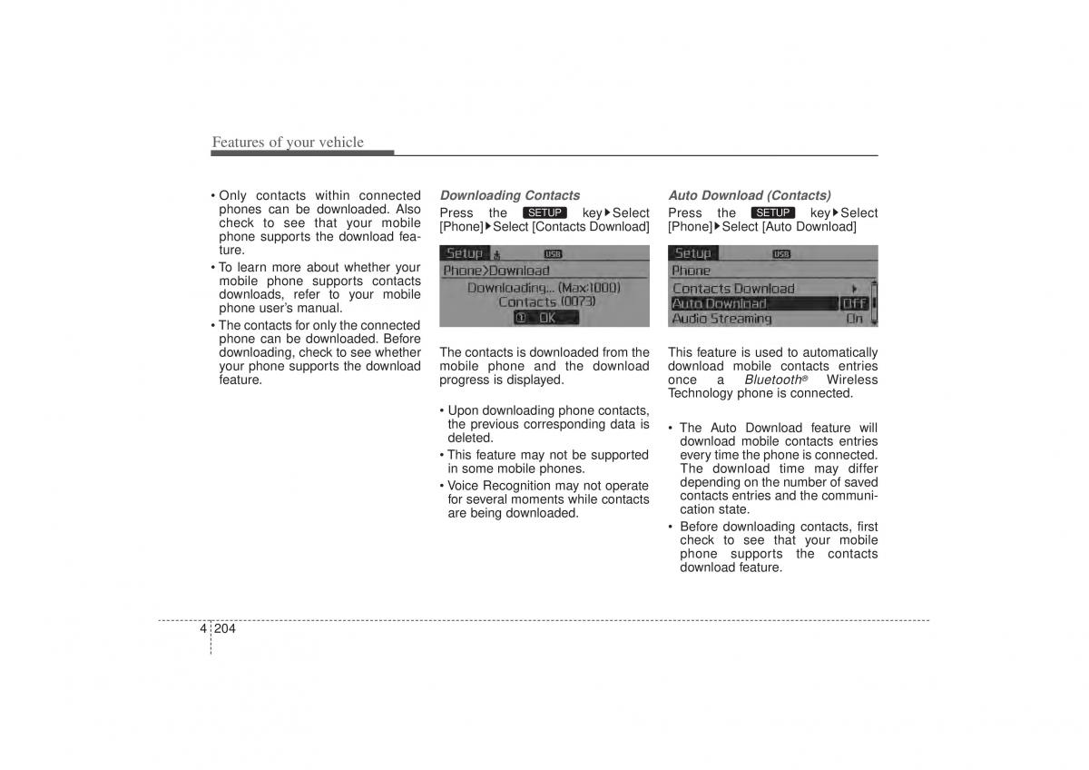 Kia Sorento II 2 owners manual / page 295