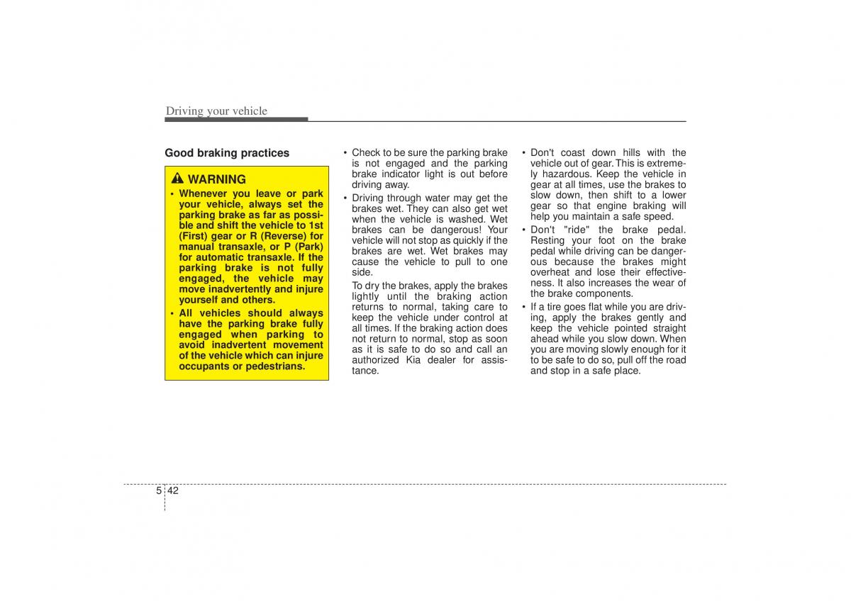 Kia Sorento II 2 owners manual / page 347