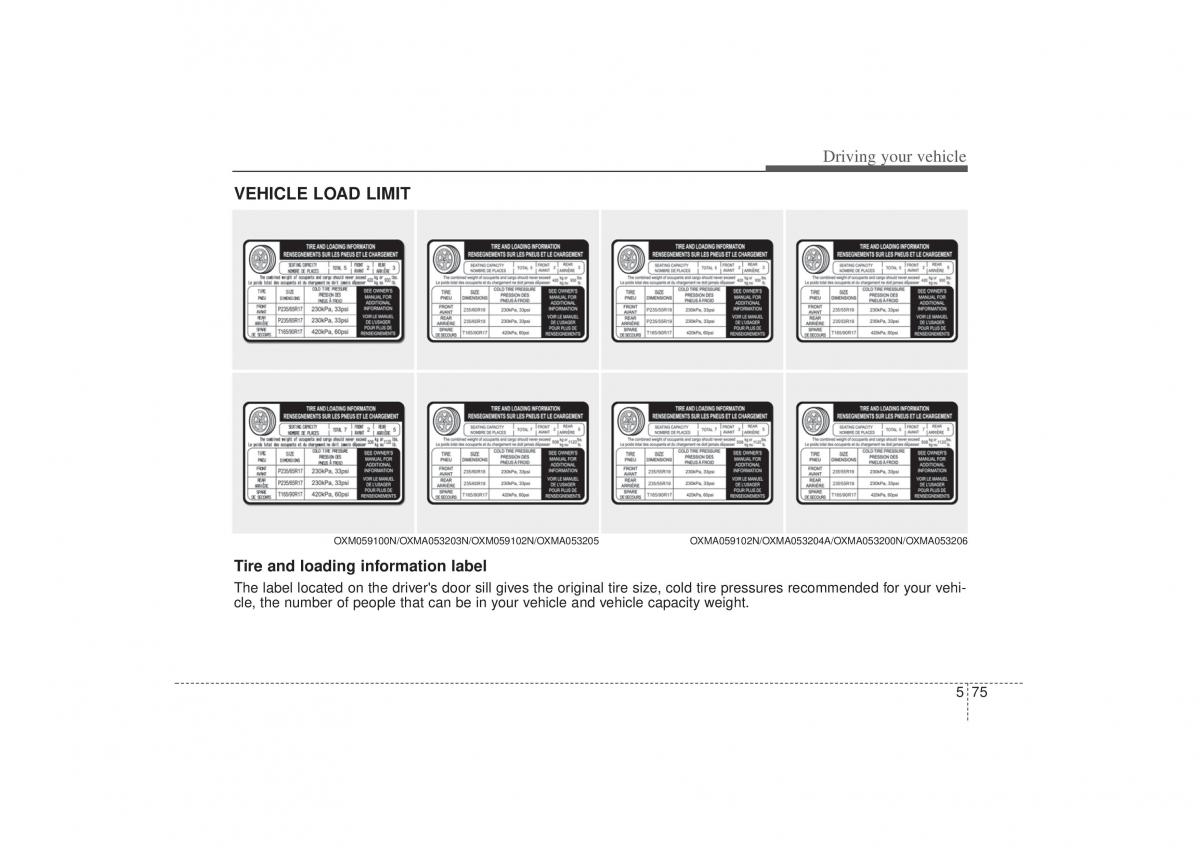 Kia Sorento II 2 owners manual / page 380