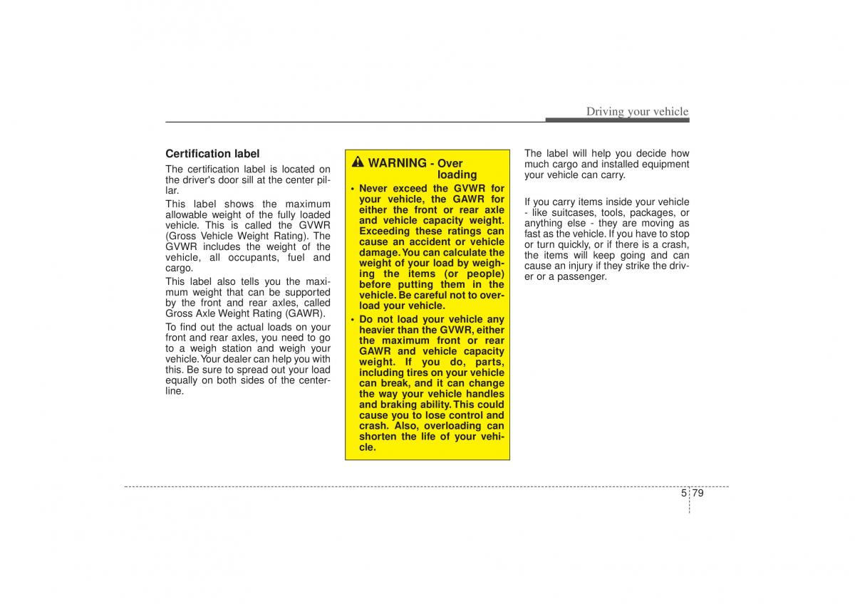 Kia Sorento II 2 owners manual / page 384