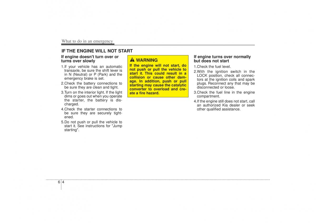 Kia Sorento II 2 owners manual / page 390