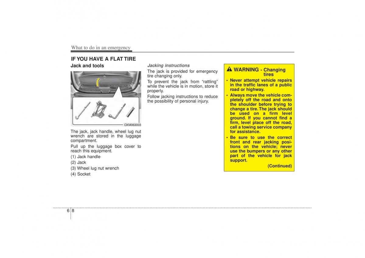 Kia Sorento II 2 owners manual / page 394