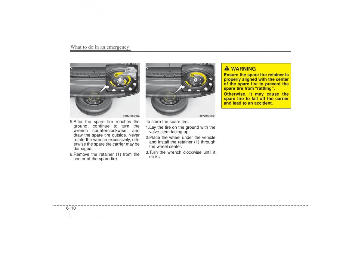 Kia Sorento II 2 owners manual / page 396