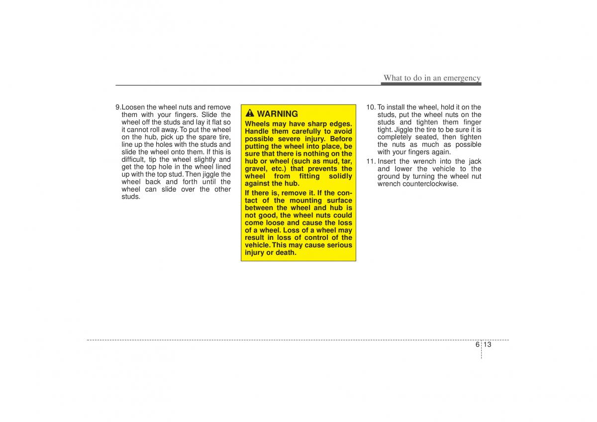 Kia Sorento II 2 owners manual / page 399