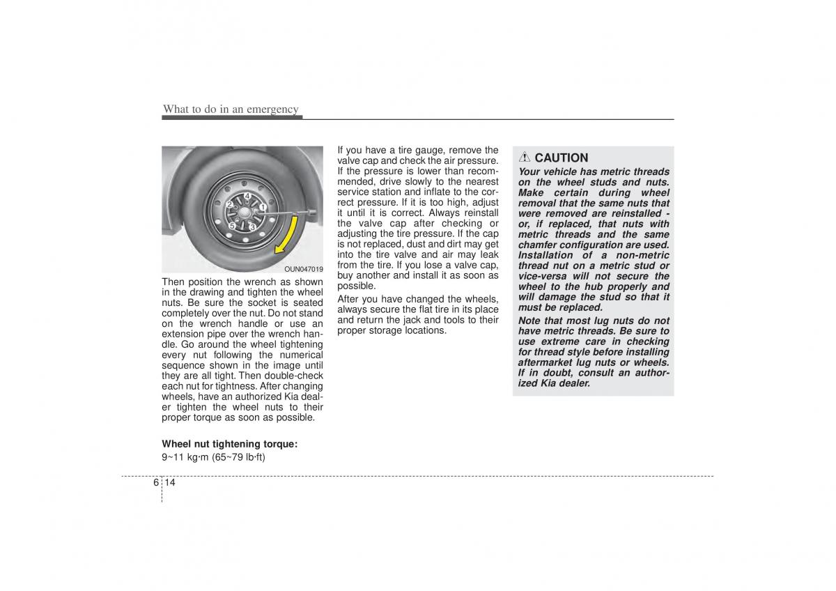 Kia Sorento II 2 owners manual / page 400