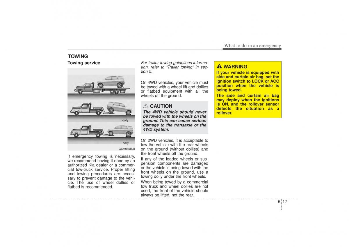 Kia Sorento II 2 owners manual / page 403