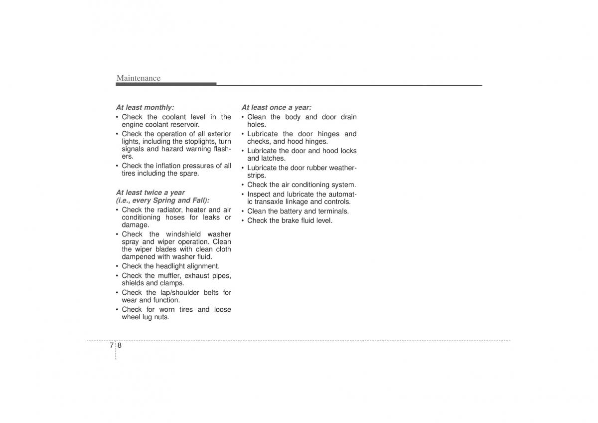 Kia Sorento II 2 owners manual / page 412