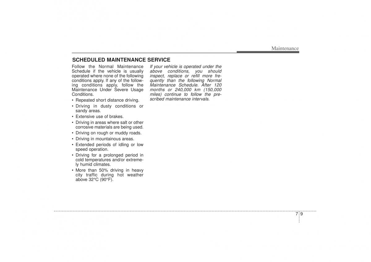 Kia Sorento II 2 owners manual / page 413