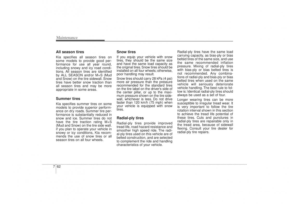 Kia Sorento II 2 owners manual / page 466