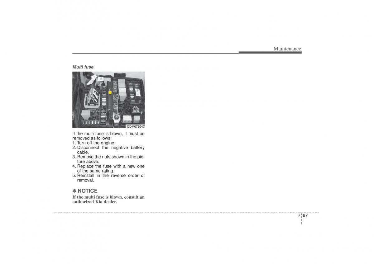 Kia Sorento II 2 owners manual / page 471