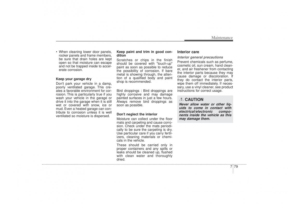 Kia Sorento II 2 owners manual / page 483