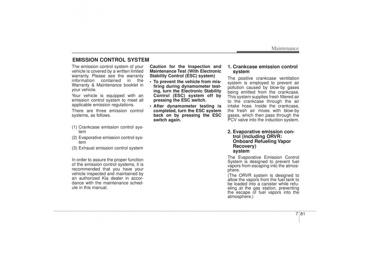 Kia Sorento II 2 owners manual / page 485