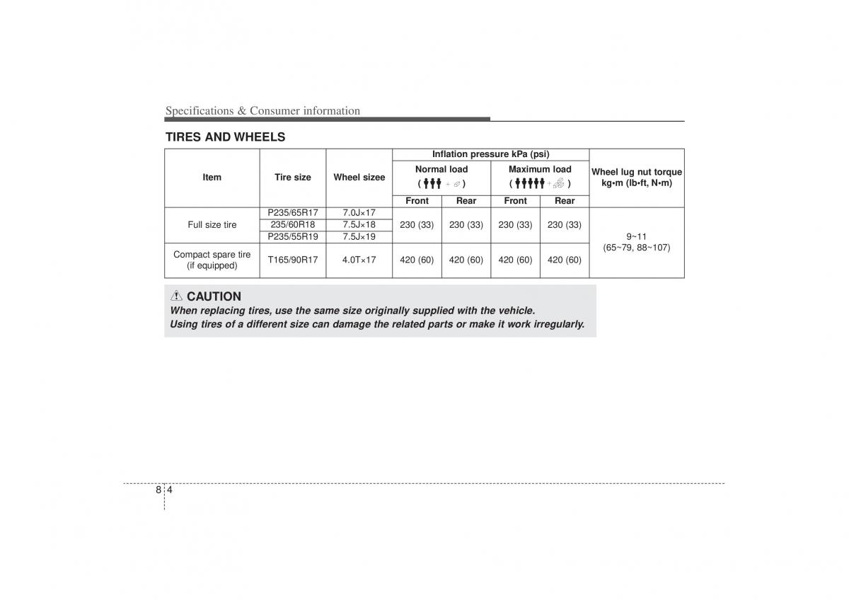 Kia Sorento II 2 owners manual / page 492