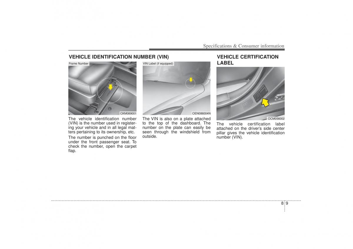 Kia Sorento II 2 owners manual / page 497