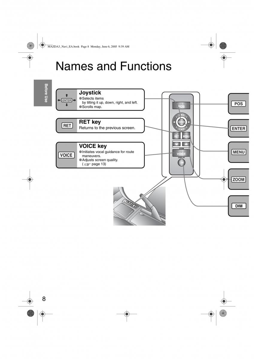 Mazda 3 I 1 owners manual / page 370