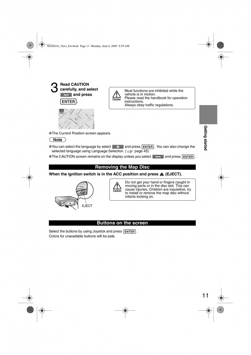 Mazda 3 I 1 owners manual / page 373