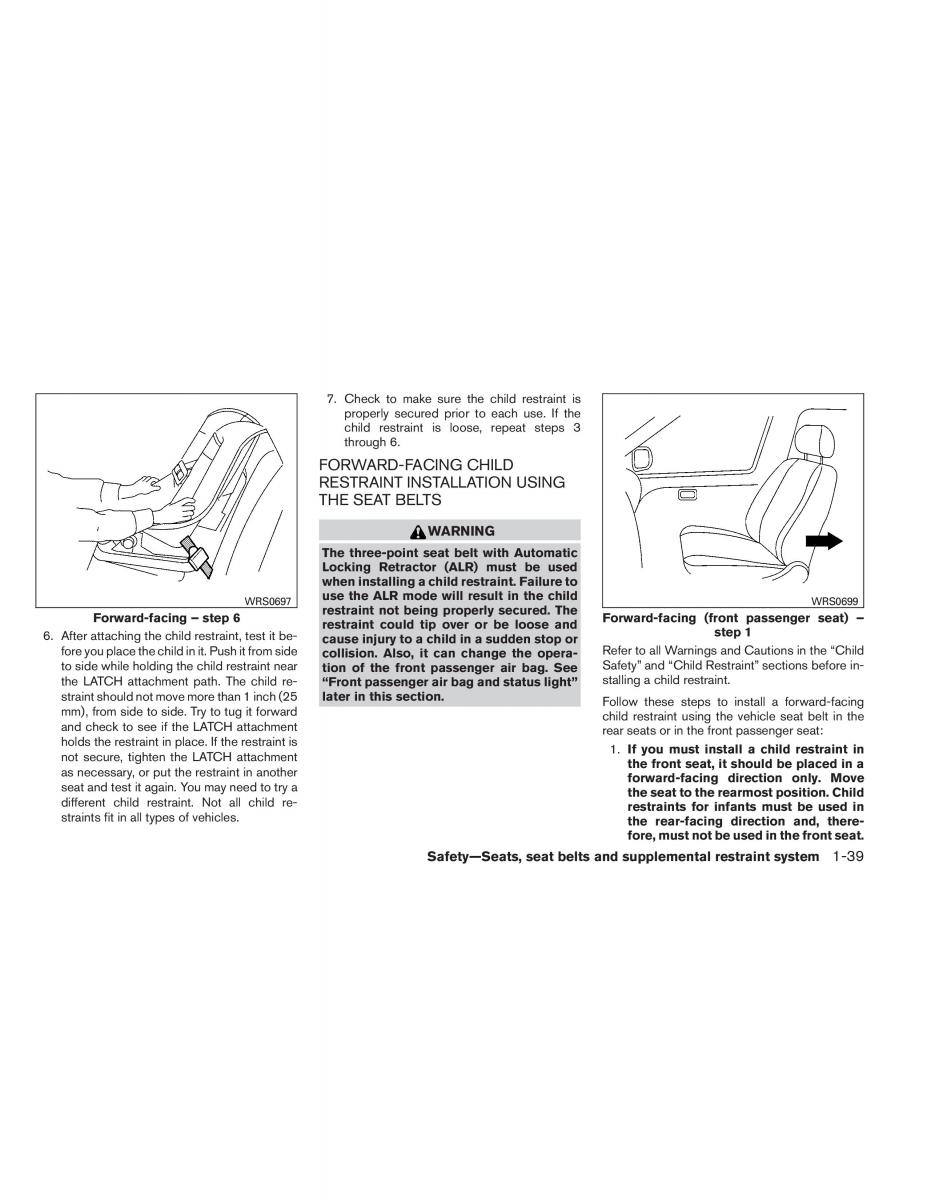 Nissan Pathfinder III 3 owners manual / page 60