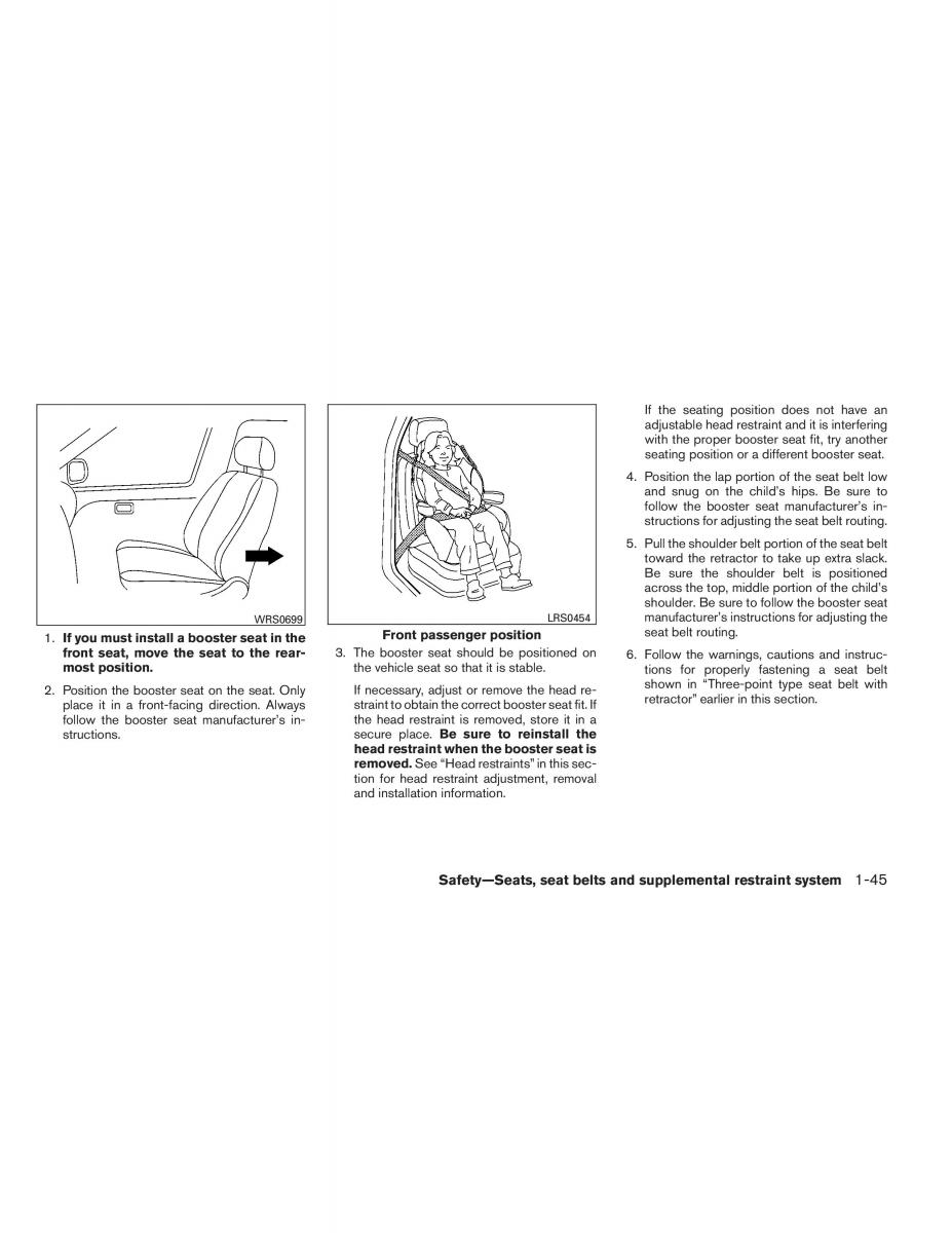 Nissan Pathfinder III 3 owners manual / page 66