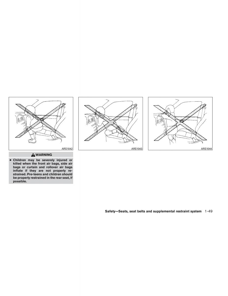 Nissan Pathfinder III 3 owners manual / page 70