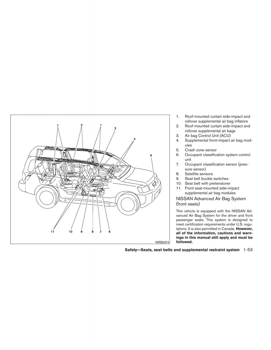 Nissan Pathfinder III 3 owners manual / page 74