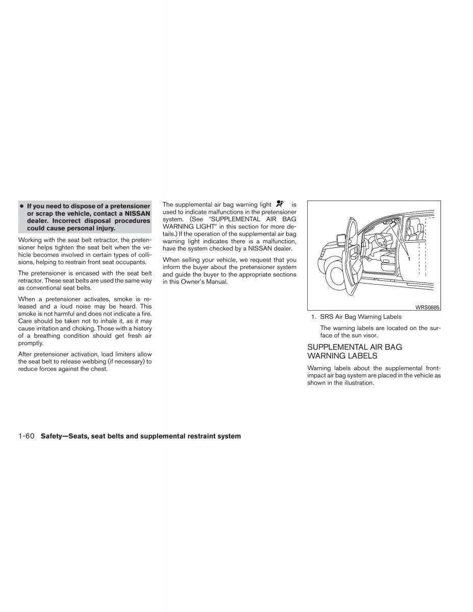 Nissan Pathfinder III 3 owners manual / page 81