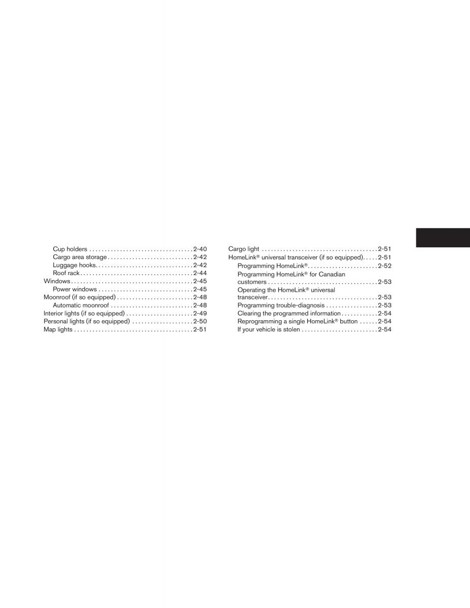 Nissan Pathfinder III 3 owners manual / page 86