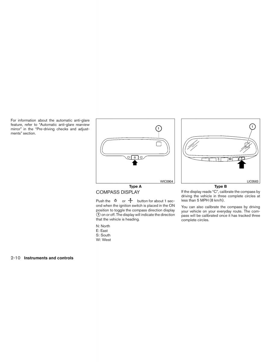 Nissan Pathfinder III 3 owners manual / page 95