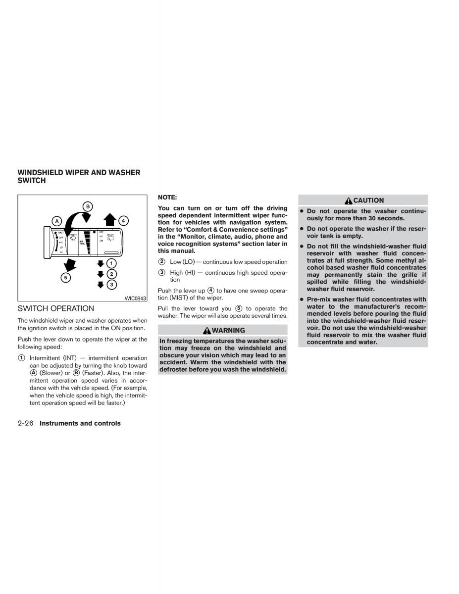 Nissan Pathfinder III 3 owners manual / page 111