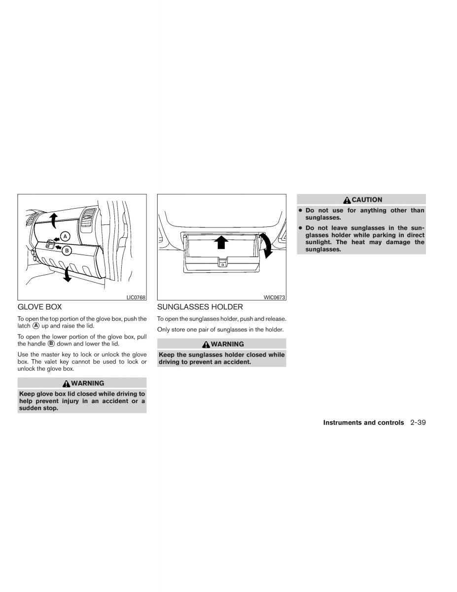 Nissan Pathfinder III 3 owners manual / page 124