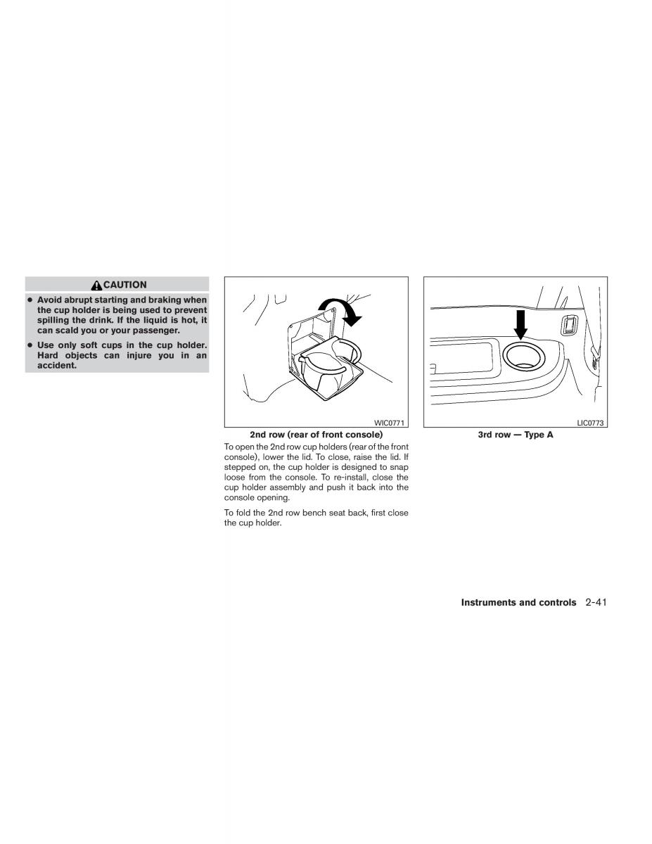 Nissan Pathfinder III 3 owners manual / page 126