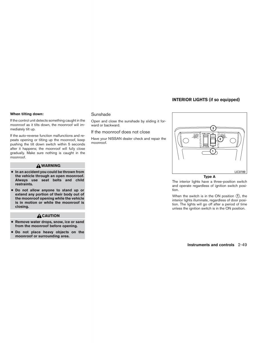 Nissan Pathfinder III 3 owners manual / page 134