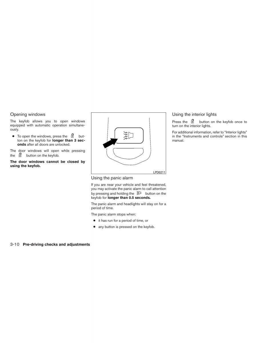 Nissan Pathfinder III 3 owners manual / page 149