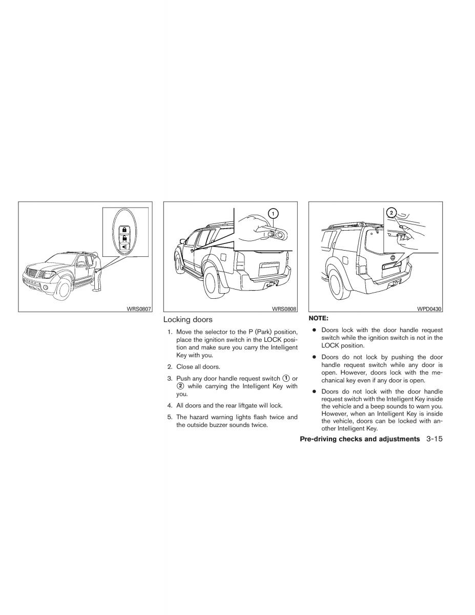 Nissan Pathfinder III 3 owners manual / page 154